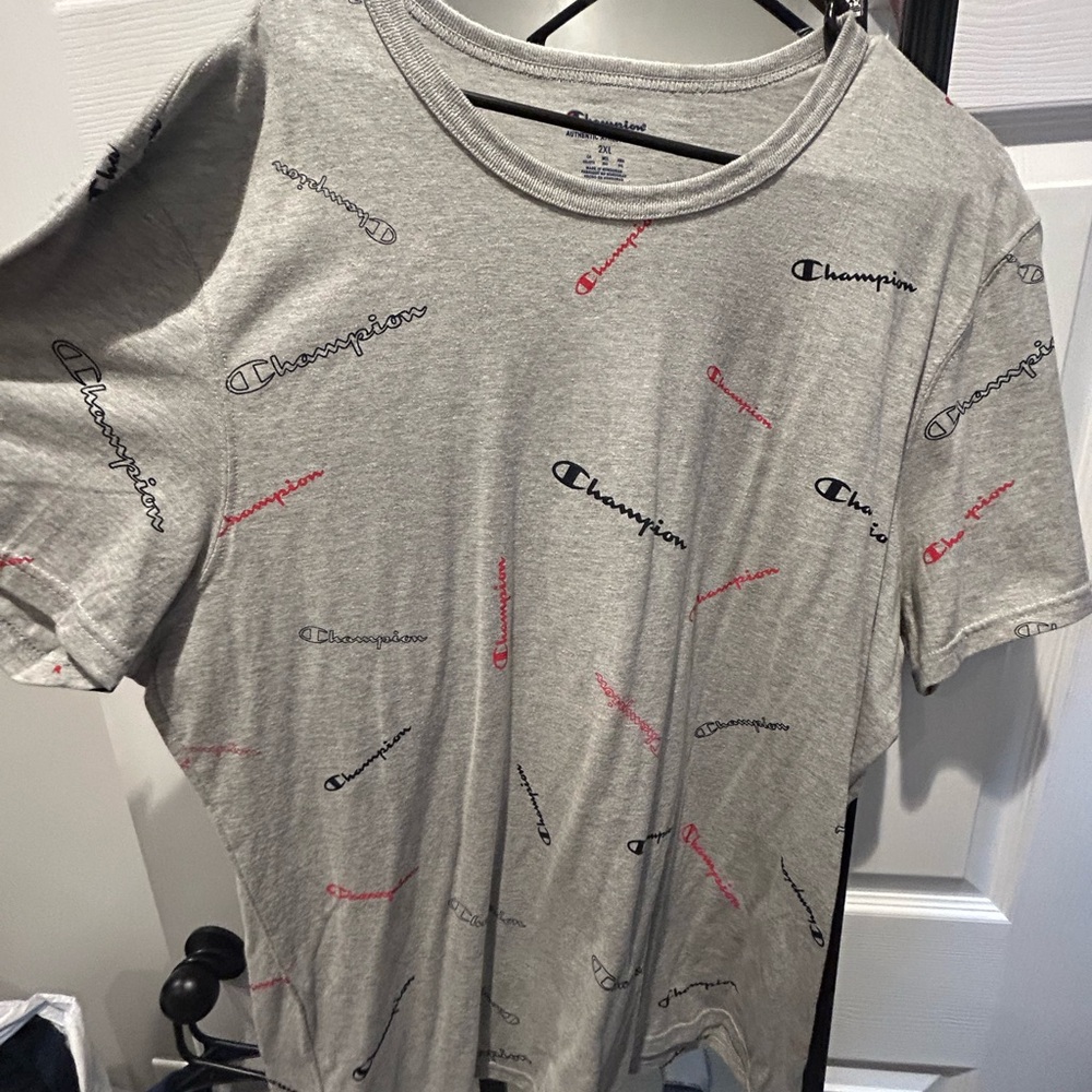 Champion Heather Gray Athletic T-Shirt